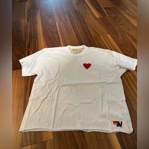 Aviator heart t shirt